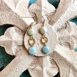 Amazonite Dangle earrings